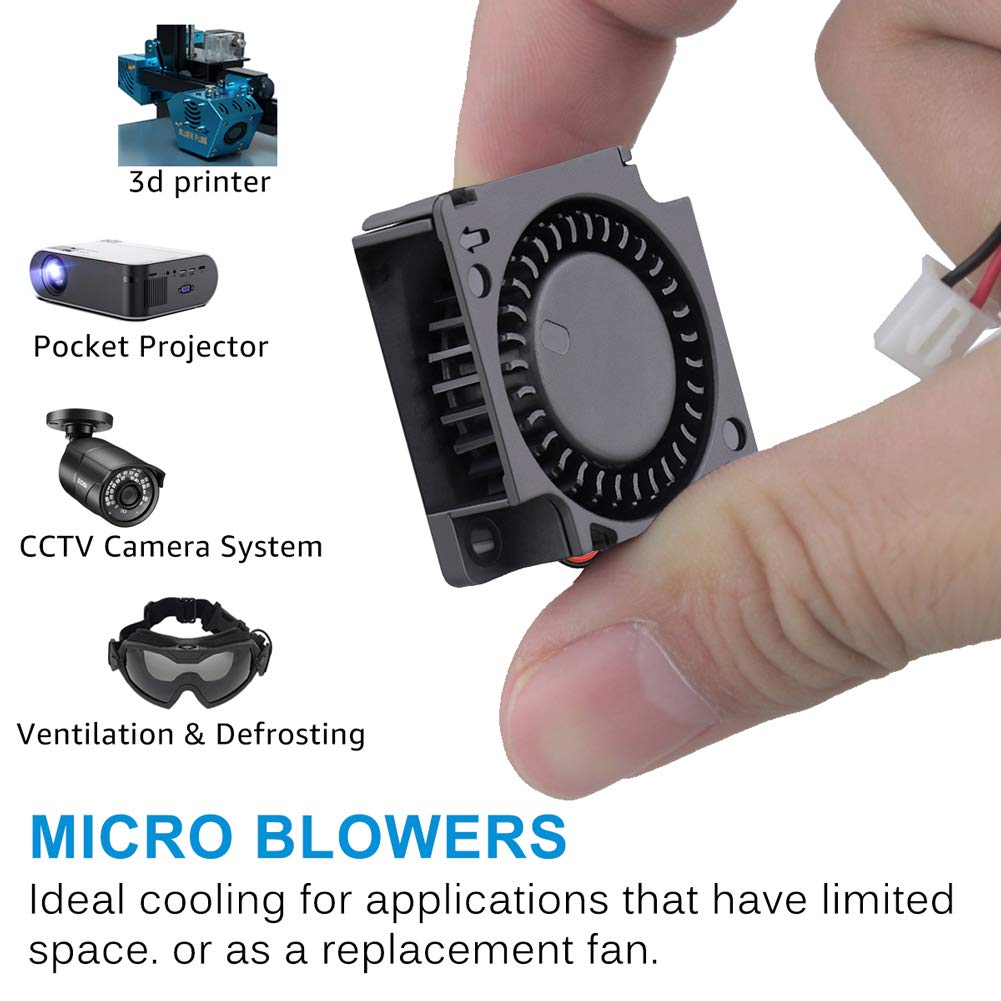 Amazon.com: GDSTIME 24V 30mm Blower Fan 30mm x 30mm x10mm 3D